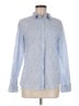 Gap Outlet Polka Dots Blue Long Sleeve Button-Down Shirt Size M - photo 1