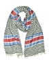 Unbranded Stripes Blue Scarf One size - photo 1