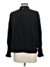 French Connection 100% Polyester Black Long Sleeve Blouse Size M - photo 2