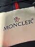 Moncler 100% Polyester Blue Black Raincoat Size Sm (1) - photo 9