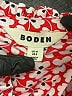 Boden Polka Dots Red Long Sleeve Blouse Size 6 - photo 7