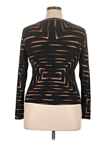 Lynn Ritchie Long Sleeve Silk Top (view 2)