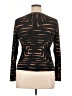 Lynn Ritchie Brown Long Sleeve Silk Top Size XL - photo 2