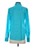 J.Crew Teal Long Sleeve Blouse Size 4 - photo 2