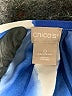 Chico's 100% Polyester Blue 3/4 Sleeve Blouse Size Sm (0) - photo 7