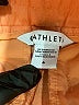 Athleta 100% Linen Solid Orange Shorts Size 6 - photo 3