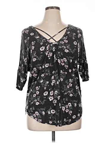 No Comment 3/4 Sleeve T-Shirt (view 1)
