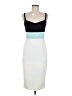 Jay Godfrey Color Block White Cocktail Dress Size 6 - photo 1