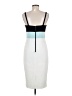 Jay Godfrey Color Block White Cocktail Dress Size 6 - photo 2