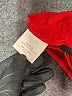 David Meister 100% Polyester Argyle Red Cocktail Dress Size 2 - photo 8