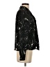 Gilli 100% Polyester Metallic Black Long Sleeve Blouse Size S - photo 4