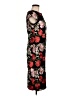 ECI Print Black Cocktail Dress Size 6 - photo 4