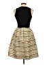 J.Crew 100% Polyester Stripes Gold Cocktail Dress Size 00 - photo 2