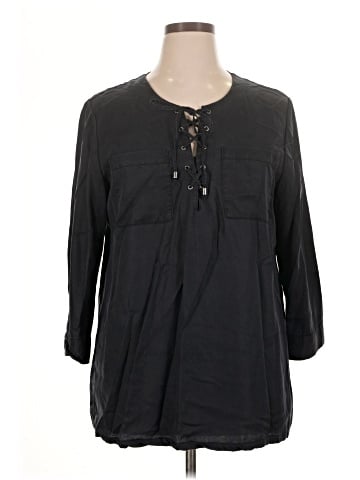 Intro 3/4 Sleeve Blouse (view 1)