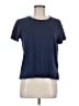 Gap 100% Cotton Blue Short Sleeve T-Shirt Size Med Petite - photo 1
