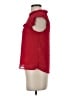 Monteau 100% Polyester Red Short Sleeve Blouse Size S - photo 5