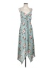 Trixxi 100% Polyester Floral Blue Casual Dress Size M - photo 1