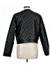 Steve Madden 100% Polyester Argyle Black Jacket Size L - photo 2