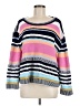 Esther Stripes Pink Pullover Sweater Size Med - Lg - photo 1