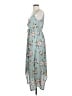 Trixxi 100% Polyester Floral Blue Casual Dress Size M - photo 5