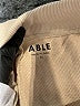 ABLE Solid Tan Khaki Shorts Size XS - photo 3