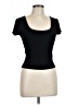 Unbranded Black Short Sleeve Top Size L - photo 1