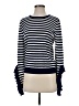 Beulah Style Stripes Blue Pullover Sweater Size S - photo 1