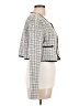 Shein Houndstooth Ivory Jacket Size 12 - photo 4