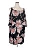 Robbie Bee 100% Polyester Black Casual Dress Size 2X - photo 1