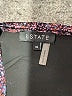 1.State 100% Polyester Purple Short Sleeve Blouse Size XL - photo 7