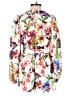 LDT 100% Polyester Floral Multi Color White Romper Size 0 - photo 2