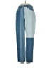 Hollister Color Block Blue Jeans Size 0R - photo 1