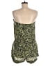 Cynthia Steffe 100% Silk Print Yellow Romper Size 8 - photo 2