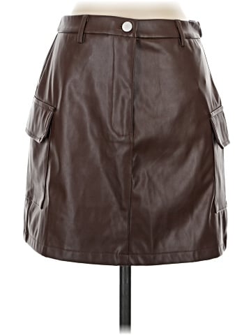 And Now This Faux Leather Skirt (view 1)