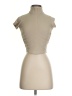Unbranded Tan Short Sleeve Top Size S (estimated) - photo 1