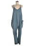 Hailey & Co. Solid Teal Jumpsuit Size M - photo 1
