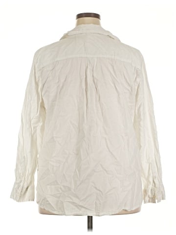 H&M 3/4 Sleeve Button-Down Shirt (view 2)