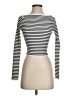VICI Stripes Ivory Turtleneck Sweater Size S - photo 1