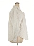 H&M 100% Cotton Ivory 3/4 Sleeve Button-Down Shirt Size XXL - photo 4