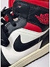 Air Jordan Black 1 Mid Sneakers Size 9 - photo 5