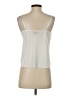 Topshop 100% Polyester Ivory Sleeveless Top Size 2 - photo 2