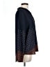 Timing 100% Polyester Blue Long Sleeve Blouse Size L - photo 4