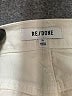 RE/DONE 100% Cotton Ivory Jeans Size 26 waist - photo 7