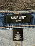 Nine West Hearts Blue Jeans Size 14 - photo 4