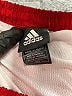 Adidas 100% Polyester Red Athletic Shorts Size L - photo 3