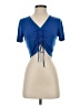Jaspal 100% Polyester Blue Short Sleeve T-Shirt Size S - photo 1