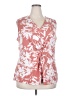 Alfani Pink Sleeveless Blouse Size 2X - photo 1