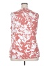 Alfani Pink Sleeveless Blouse Size 2X - photo 2