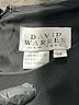 David Warren 100% Polyester Solid Black Cocktail Dress Size 14 - photo 7