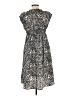Soon 100% Polyester Animal Print Silver Cocktail Dress Size L - photo 2